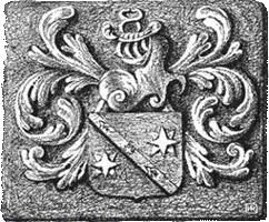 Blason sur pierre des Abravanel