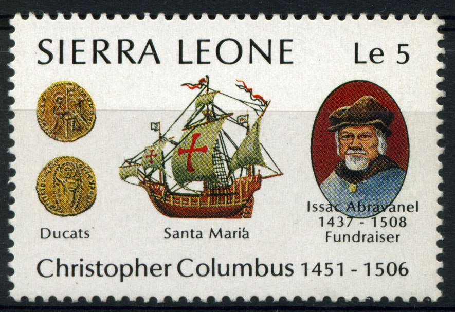 Isaac Abravanel; timbre de Sierra Leone